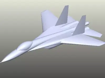 Sukhoi Plane 3d model 3D print model