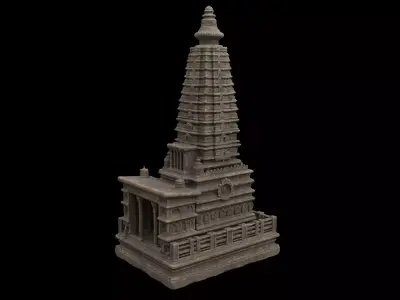 ancient building 3D model