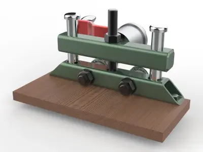 MANUAL BENDING APPARATUS Low-poly 3D model