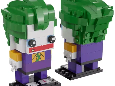 Lego BrickHeadz - 41588 The Joker 3D model