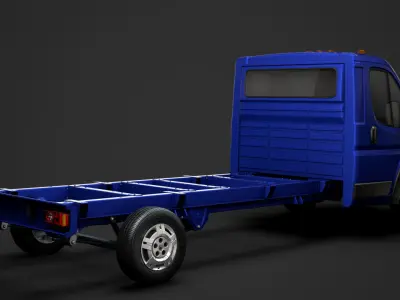 Ram Promaster Truck Single Cab 4300 WB 2020 3D model