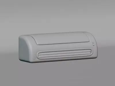 Air Conditioner Low-poly 3D model