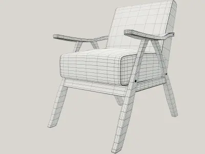 Armchair Verona Free 3D model