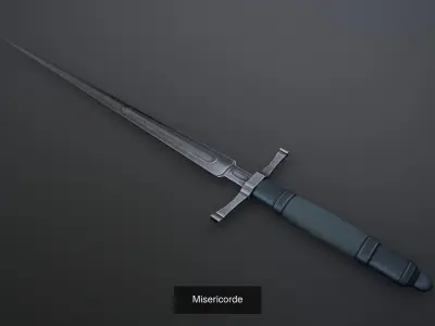 Assortment of Daggers 3D Model Collection