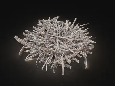 Bird Dragon Animal Nest Lair Perch Padding Seating AAA Next Gen Free low-poly 3D model