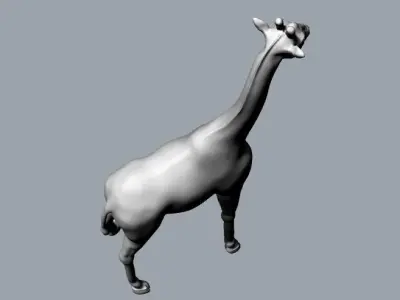 giraffe Free 3D print model