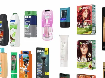 Personel Care Products 100 in 1 3D model