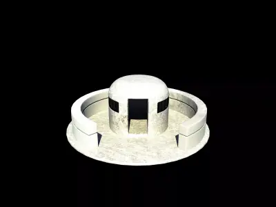 Military Bunker 3D model purchase