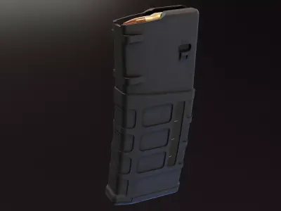 PMAG 25 M118 Magazine Low-poly 3D model