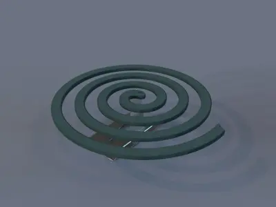 Mosquito Coil Free 3D model