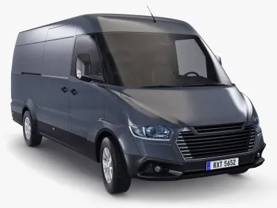 Generic Commercial Cargo Van M 3 3D model