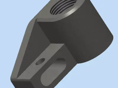 A simple part Low-poly 3D model