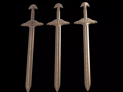 Thagner sword 3D model