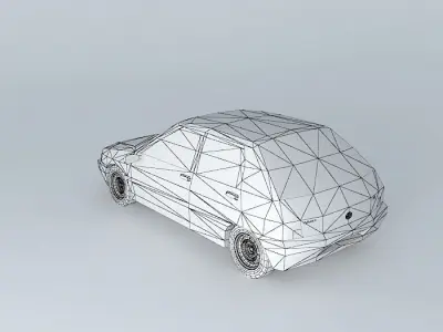 1992 Delta Sharp Free 3D model