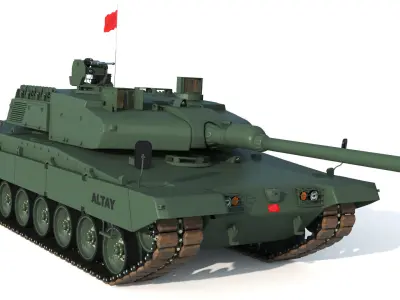 Tank Altay 3D model
