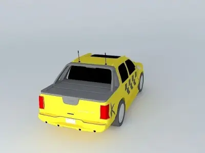 Royal Taxiways Cadillac Escalade EXT Free 3D model