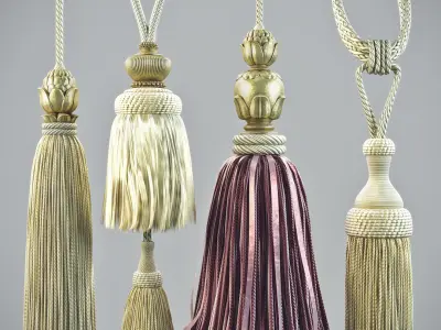 Tassels 3D model