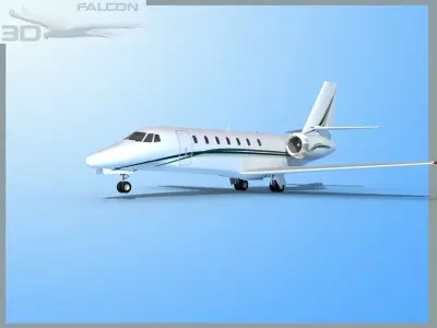 Falcon3D Citation Sovereign C680 FS11 3D model