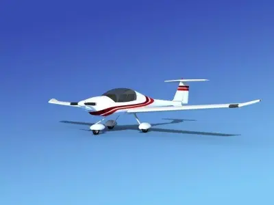 Daimond DA-20 Katana V19 3D model