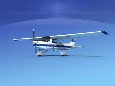 Cessna 152 Commuter V08 3D model