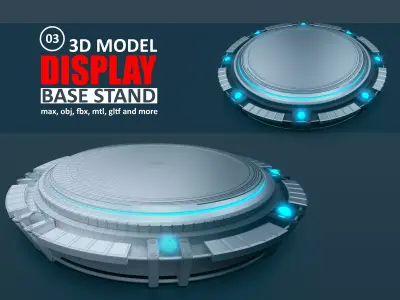 STAND BASE 03 3D model