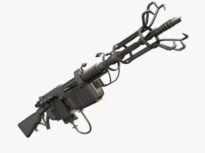 Wunderwaffe DG-2 Low-poly 3D model