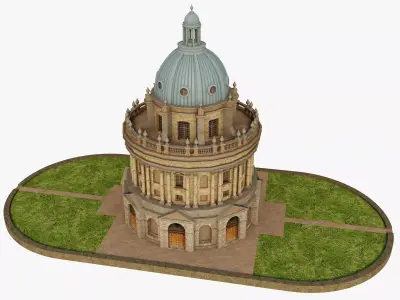 Bodleian Library 3D model