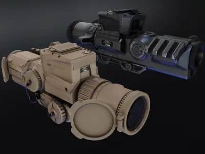 Vortex XM157 NGSW FC Optic Low-poly 3D model