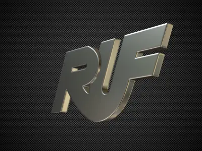 ruf logo 3D model