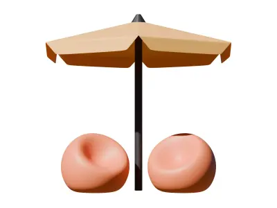 Bean Bag 3D model order