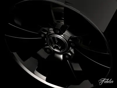 Volkswagen Maggiolino rim 3D model