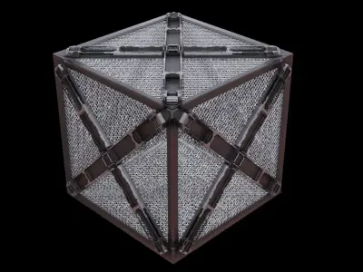 Crate Box 7  3D model