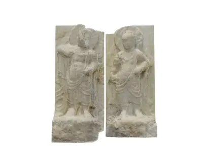 Korean Traditional Stone Relievo 3D model