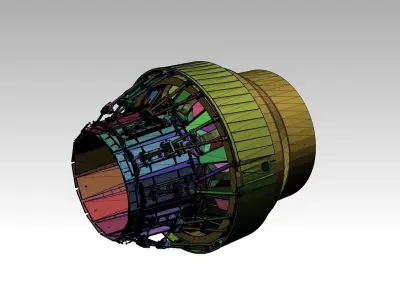 Thrust Nozzle 3D model