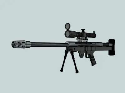 Lar Grizzly Big Boar Free low-poly 3D model