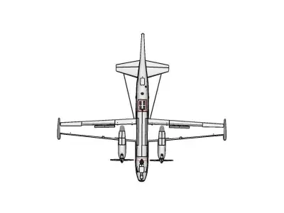 Breguet 1150 Atlantic 3D model