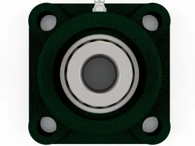 ESF204 Bearing Low-poly 3D model