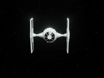 TIE Fighter 3D print model