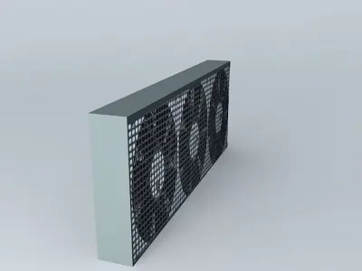 Cisco Fan Module for Catalyst 6503 Chassis 3D model