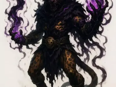 Ixkan -The Cursed Jaguar 3D print model