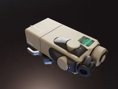OTAL C IR Offset Aiming Laser Low-poly 3D model