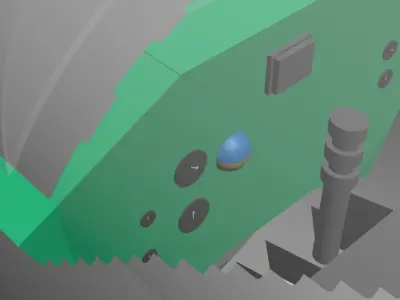 MiG-19 fighter jet 3D model