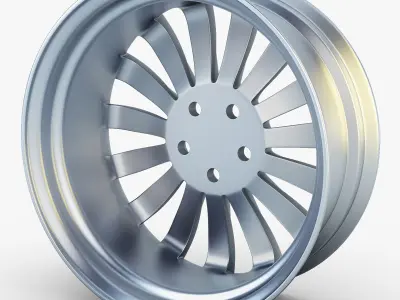 Car Rim Wheel Collection volume 3 3D model