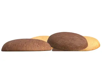 Cookies periodic table of elements cushion cover 3D model