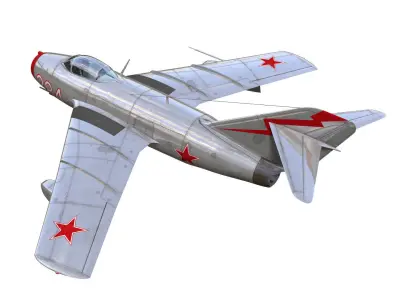 Mig15bis Fagot 3D model