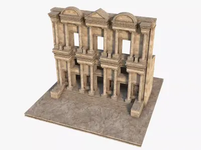 Library Of Celsus Ephesus 3D model