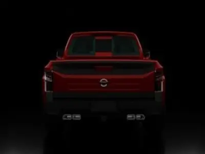 high quality rigged car Free 3D model