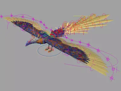 Phoenix 3D model