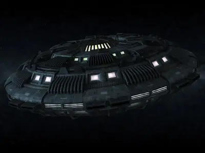 UFO 3D model