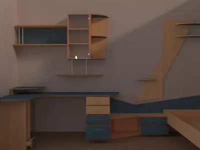 room furniture  design 2007 Free 3D model